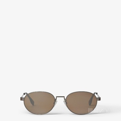 FENDI Sky 钌色金属太阳镜