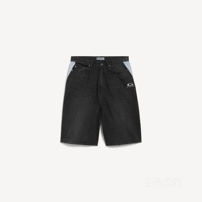 PIPING DETAIL牛仔短裤