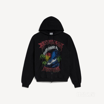 VINTAGE SURFER拉链连帽卫衣