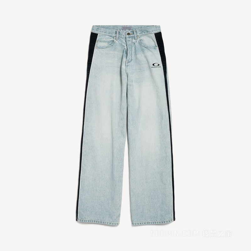 PIPING DETAIL牛仔长裤