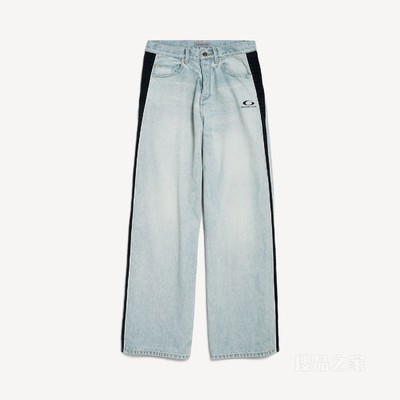 PIPING DETAIL牛仔长裤