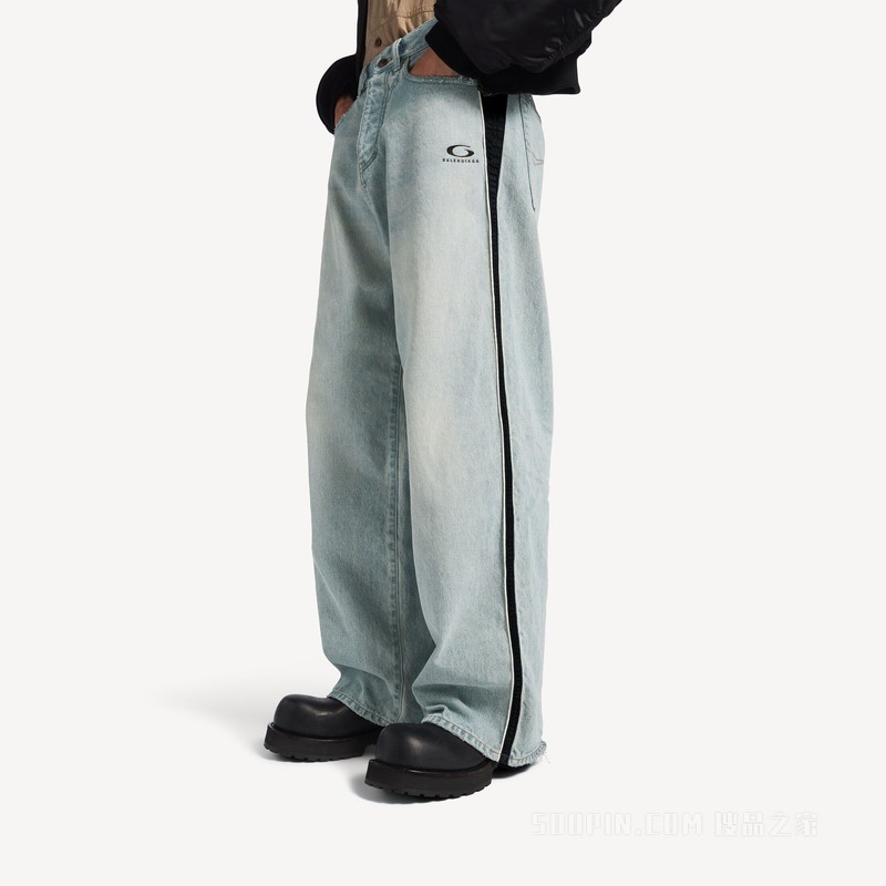PIPING DETAIL牛仔长裤