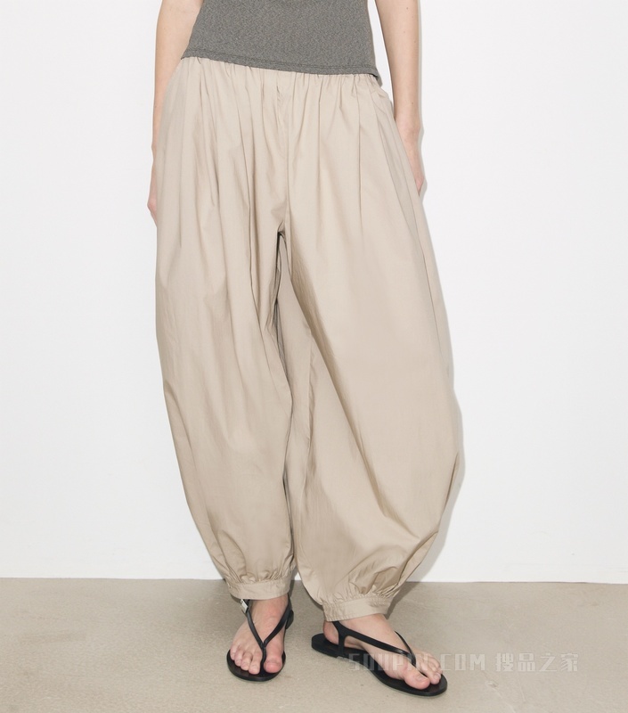 【新品】气球长裤 灰色