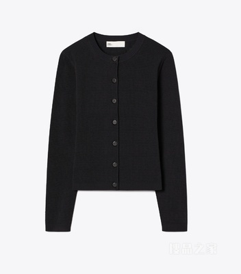 【新品】镂空开衫 黑色