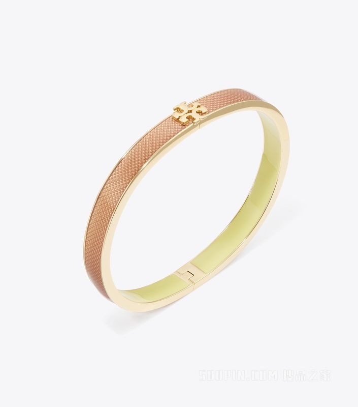 Icon 经典系列中号手镯 Tory 金/玫瑰色