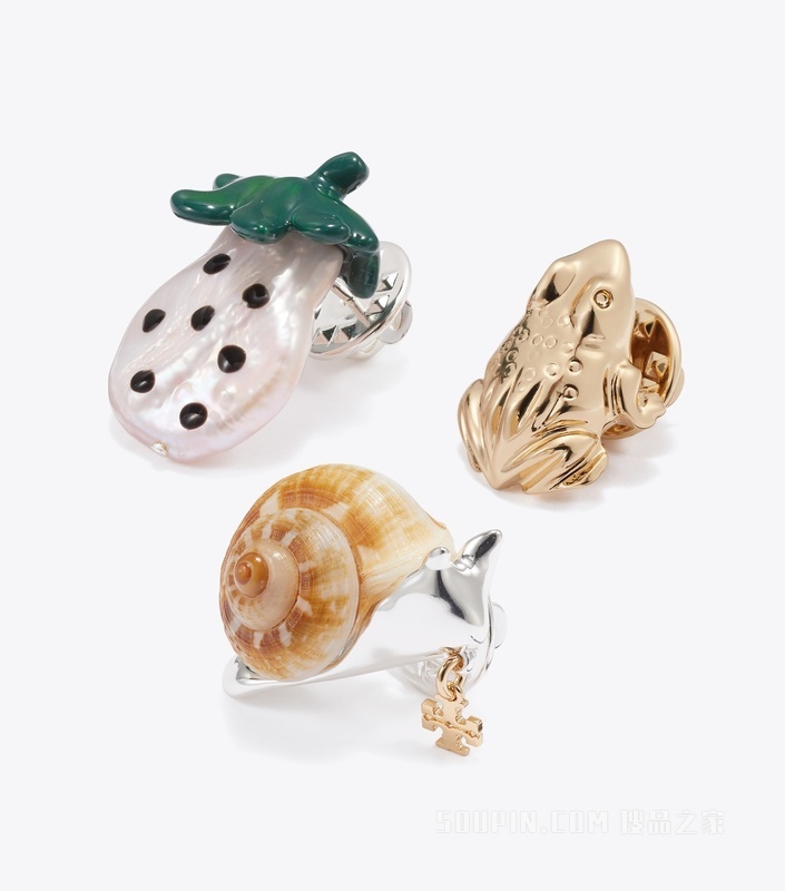 【新品】Curiosity 奇思妙想系列胸针套装 拼色