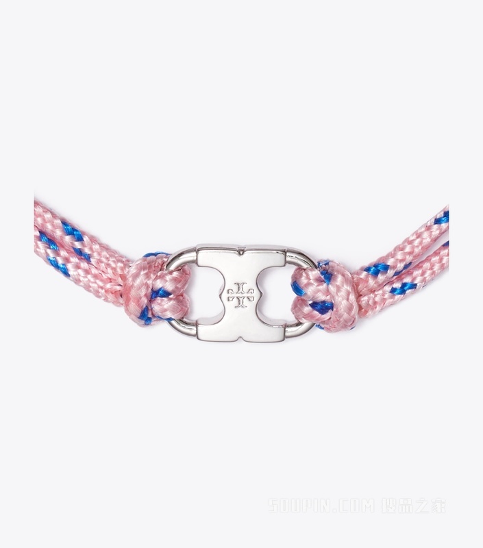 “怀梦前行”手链 Tory 银/粉色