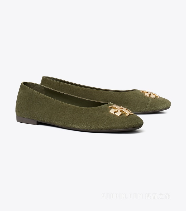 【新品】Charlie 芭蕾平底鞋 榉树金/金色