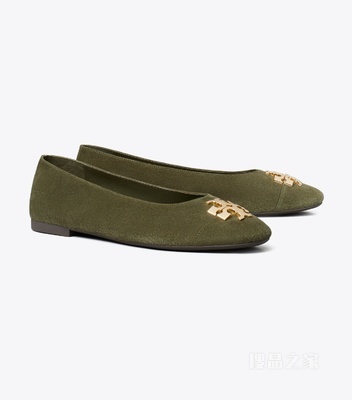 【新品】Charlie 芭蕾平底鞋 榉树金/金色