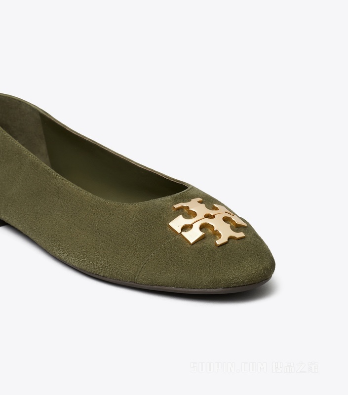 【新品】Charlie 芭蕾平底鞋 榉树金/金色