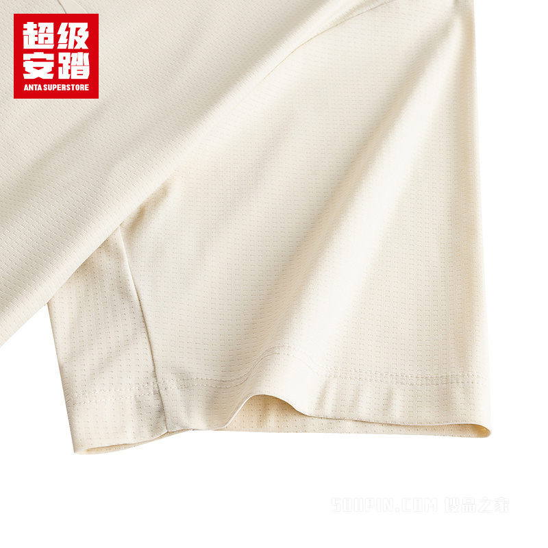 超级安踏小球运动系列网球男子冰肤短袖POLO衫