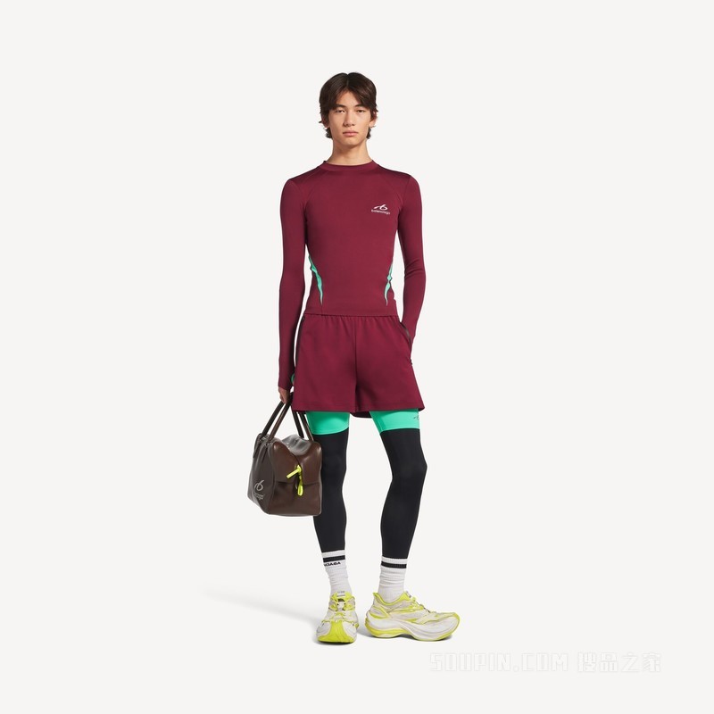 TECHWEAR合身长袖上衣
