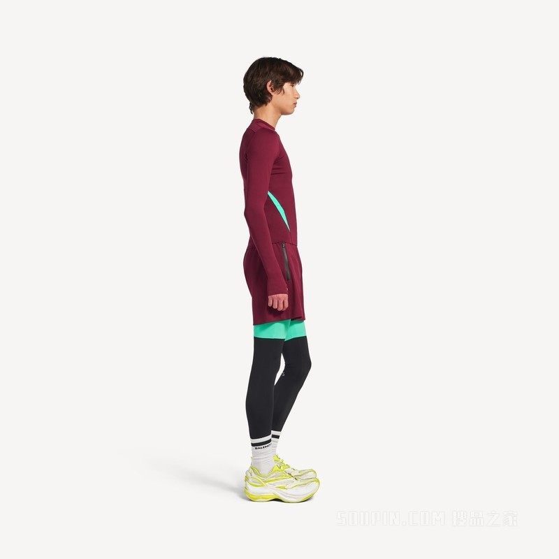 TECHWEAR合身长袖上衣