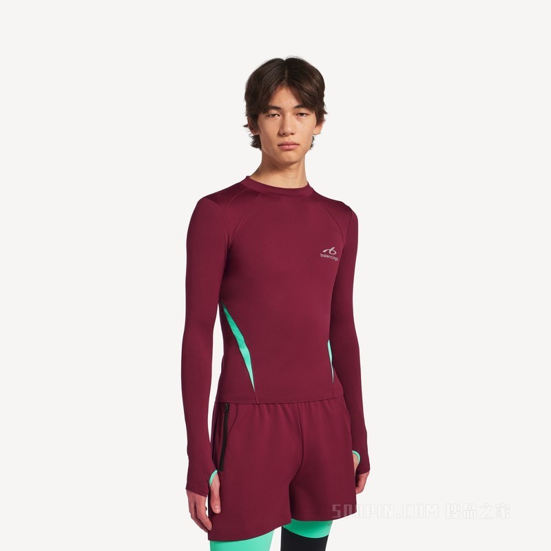 TECHWEAR合身长袖上衣