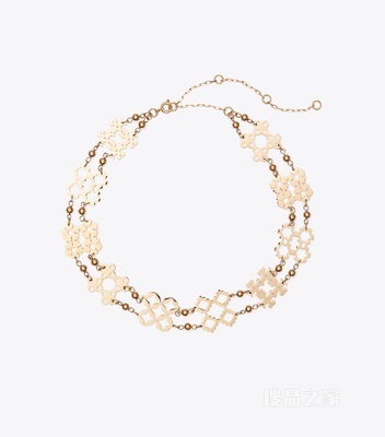 【新品】Forget Me Not 勿忘我系列贴颈项链 Tory 金