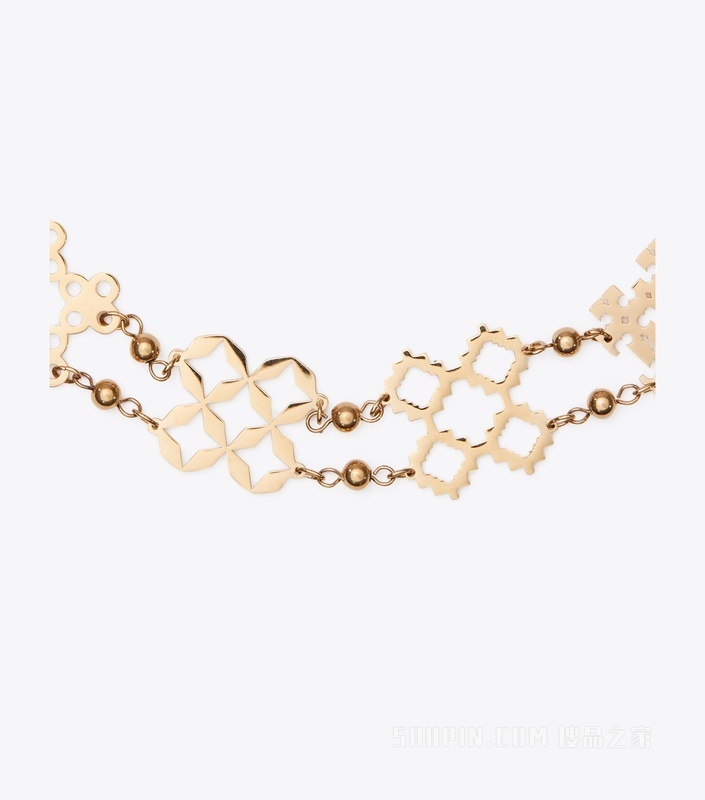 【新品】Forget Me Not 勿忘我系列贴颈项链 Tory 金