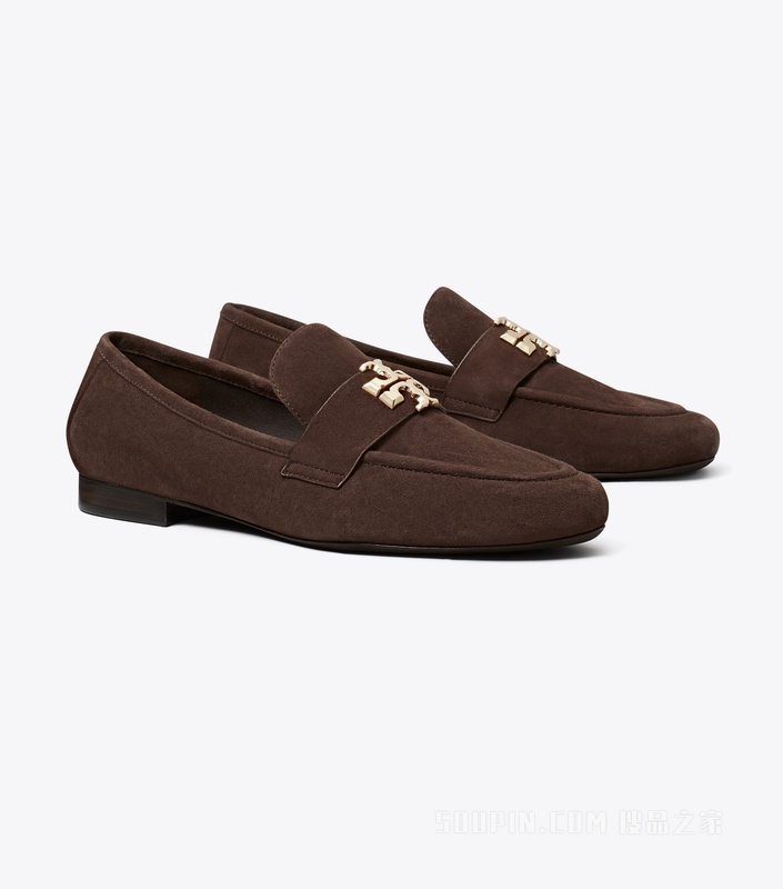 【新品】Eleanor 乐福鞋 深可可色/金色