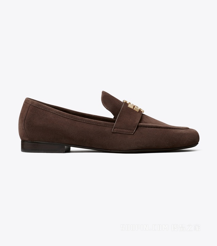 【新品】Eleanor 乐福鞋 深可可色/金色