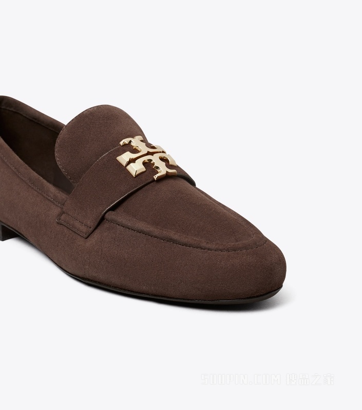 【新品】Eleanor 乐福鞋 深可可色/金色