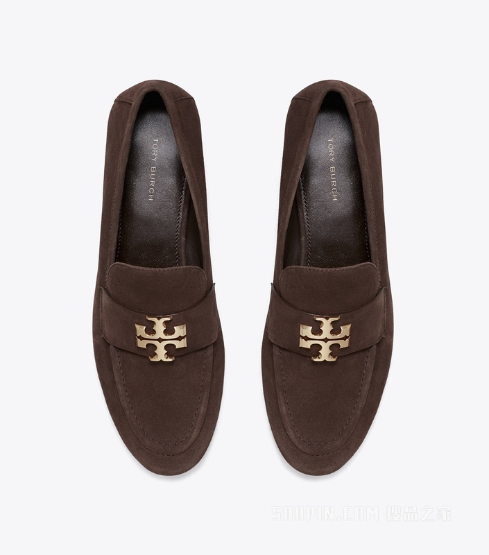 【新品】Eleanor 乐福鞋 深可可色/金色