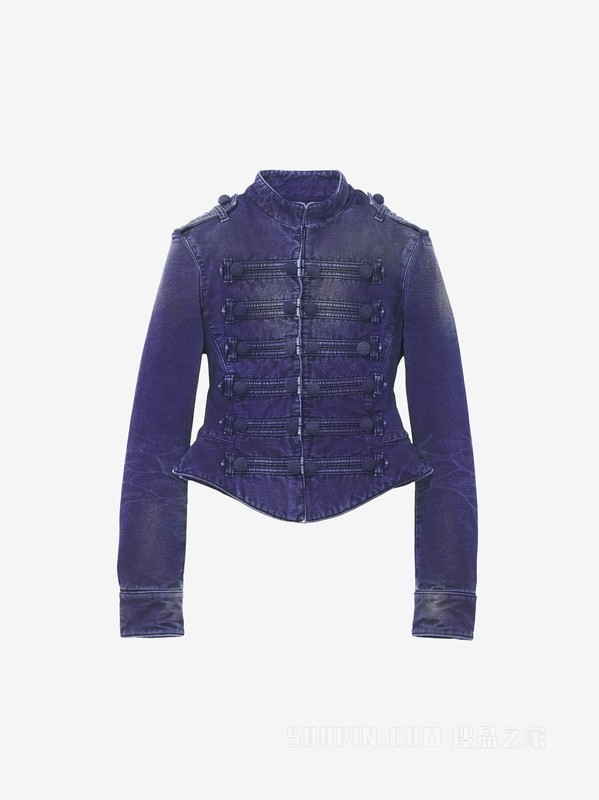 制服风格牛仔夹克
