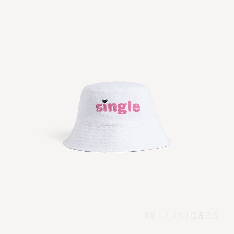 SINGLE/NOT SINGLE渔夫帽