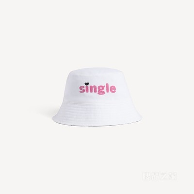 SINGLE/NOT SINGLE渔夫帽