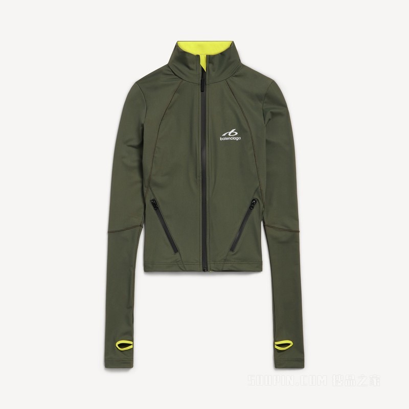 TECHWEAR合身拉链上衣