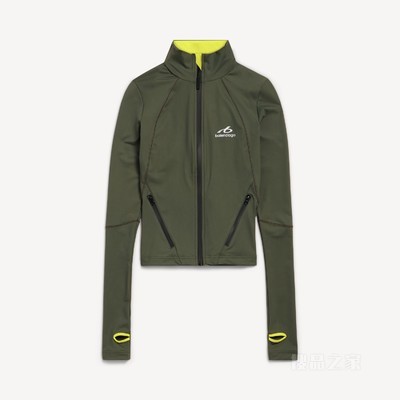 TECHWEAR合身拉链上衣
