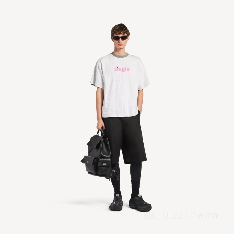 SINGLE/Not SINGLE双面T恤