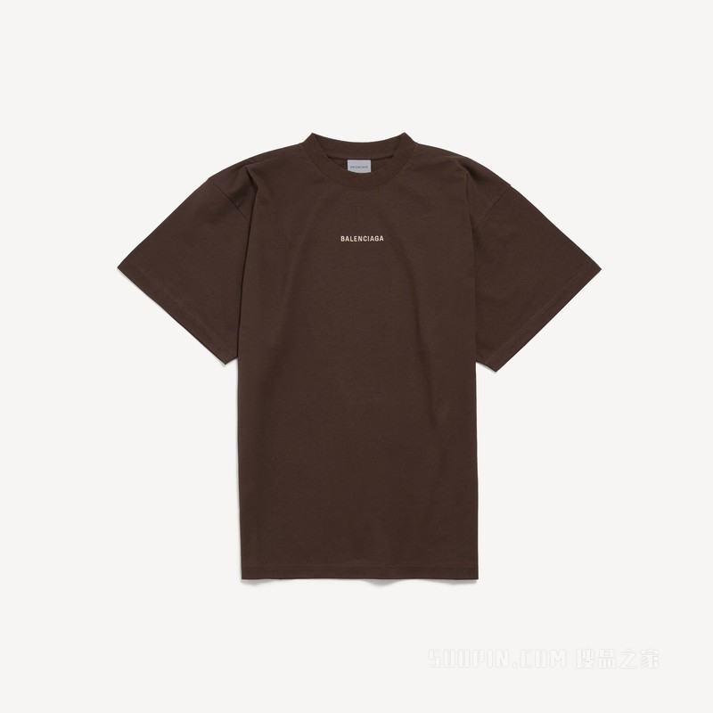 BALENCIAGA BACK中号版型T恤