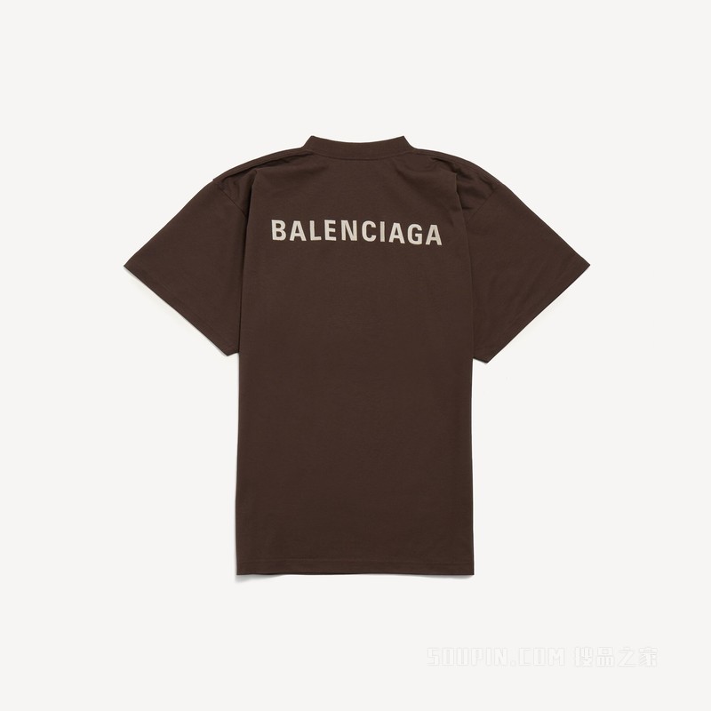 BALENCIAGA BACK中号版型T恤
