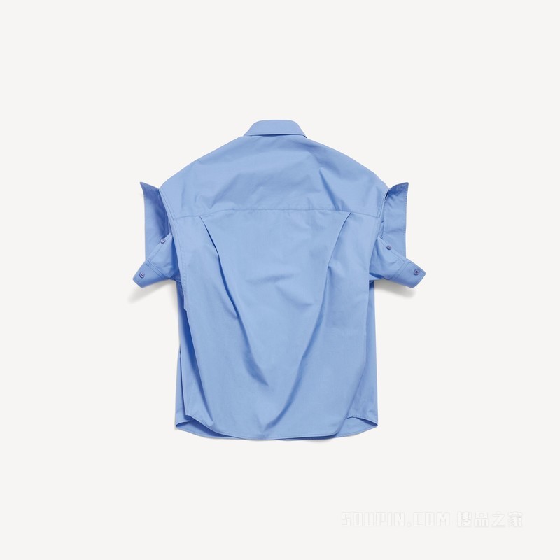 TUCKED SLEEVE衬衫