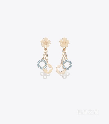 【新品】Forget Me Not 勿忘我系列耳环 Tory 金/拼色