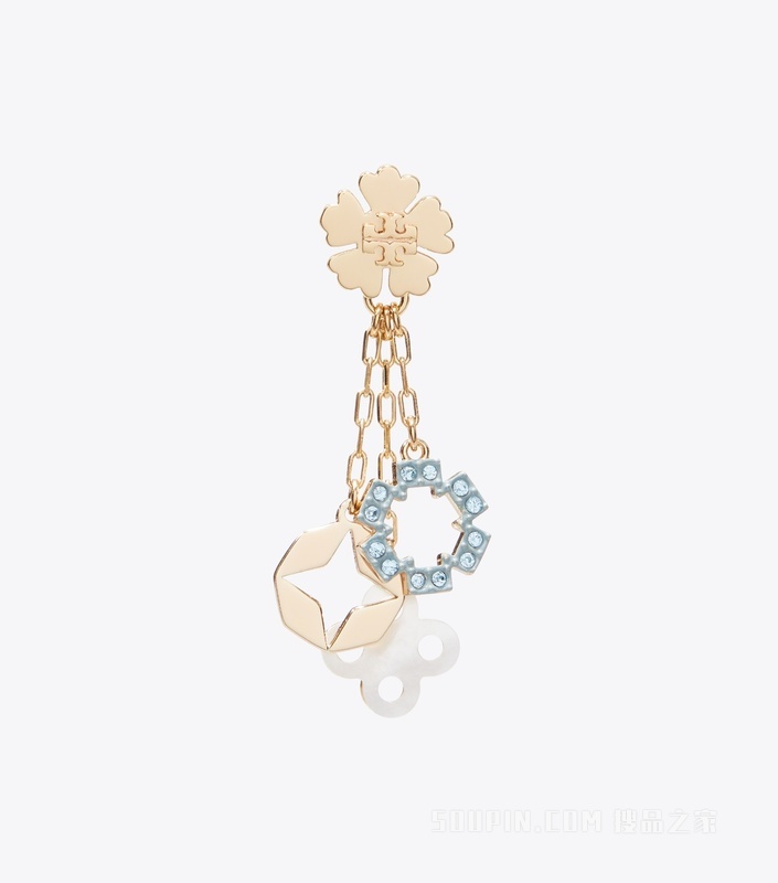 【新品】Forget Me Not 勿忘我系列耳环 Tory 金/拼色
