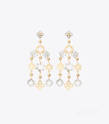【新品】Forget Me Not 勿忘我系列小号耳坠 Tory 金