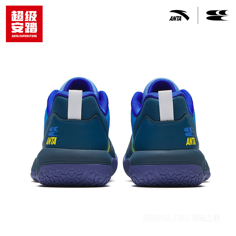 超级安踏x哭喊中心联名｜瞬影001羽毛球鞋男运动鞋112634402U