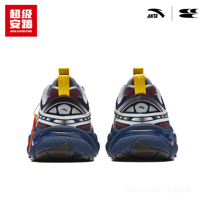 超级安踏x哭喊中心联名｜AT913复古跑鞋男休闲鞋112638894U