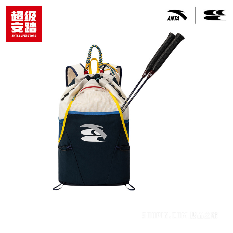 超级安踏x哭喊中心联名｜羽毛球运动包球拍双肩包192633157U
