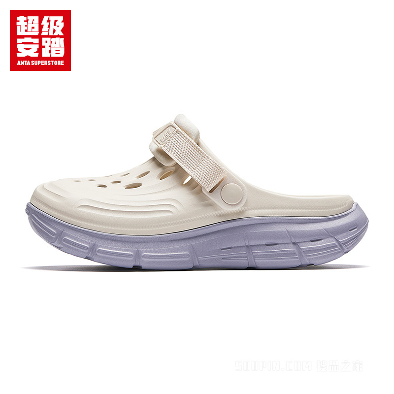 安踏好多洞女子凉拖鞋