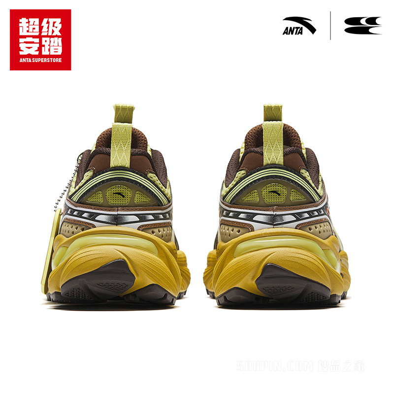 超级安踏x哭喊中心联名｜AT913复古跑鞋女休闲鞋122638894U