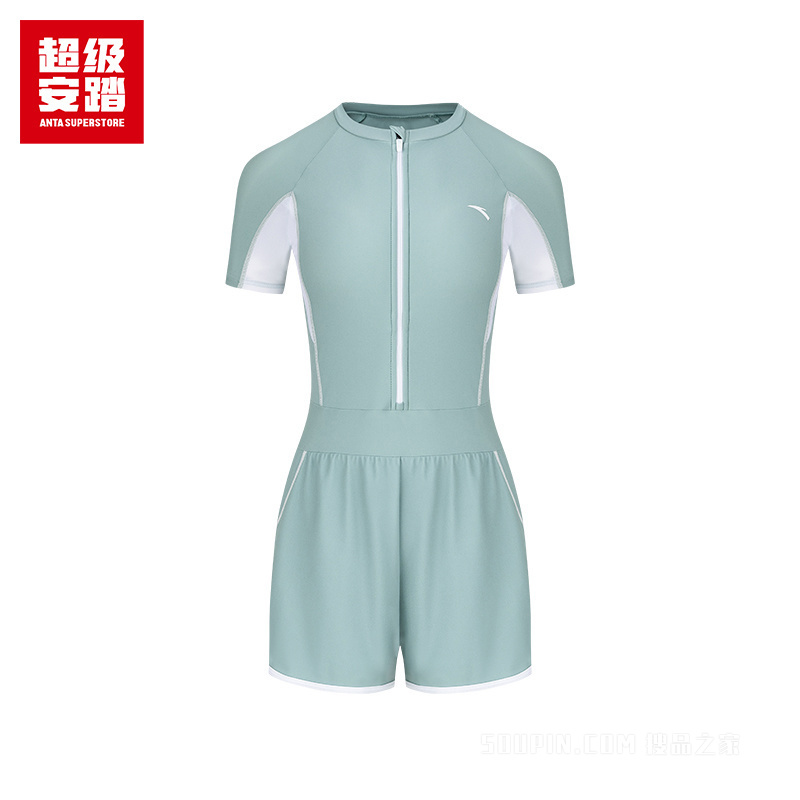 安踏运动装备女子连体泳装