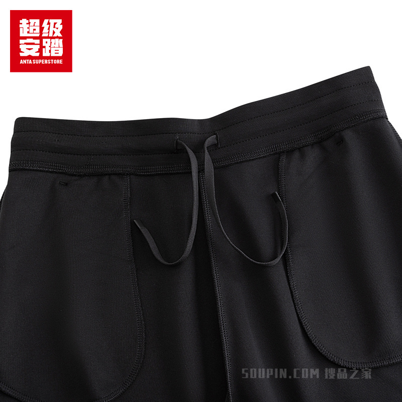 安踏跑训系列训练女子针织运动长裤