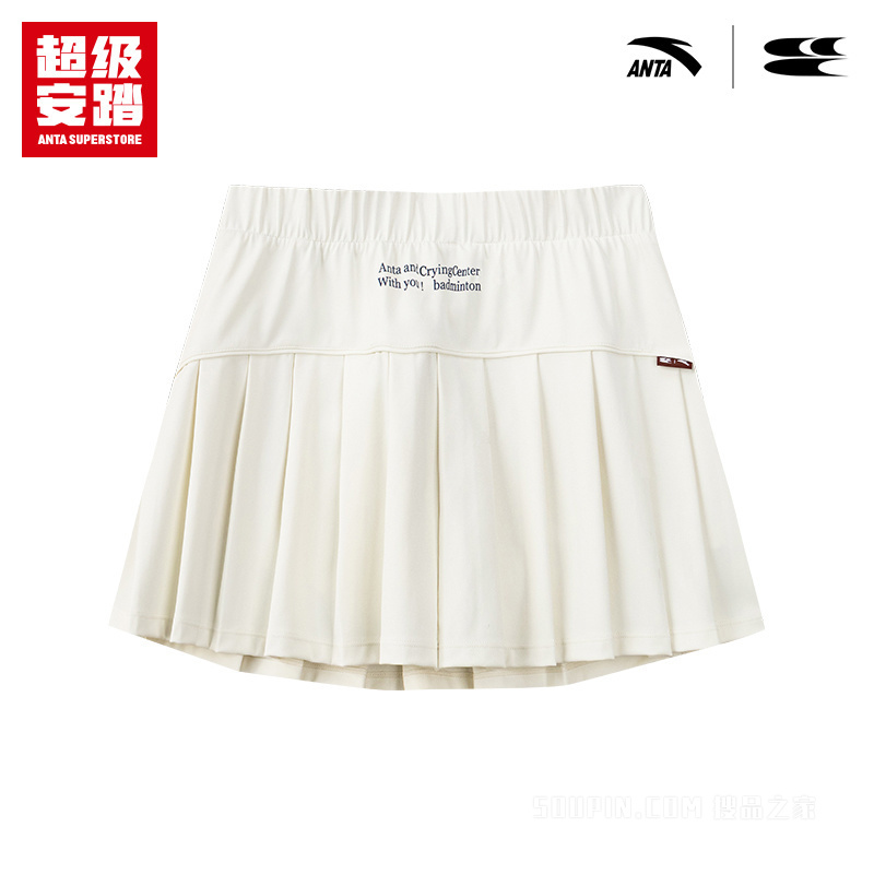 超级安踏x哭喊中心联名｜系列比赛裙速干乒羽裙裤162638206U