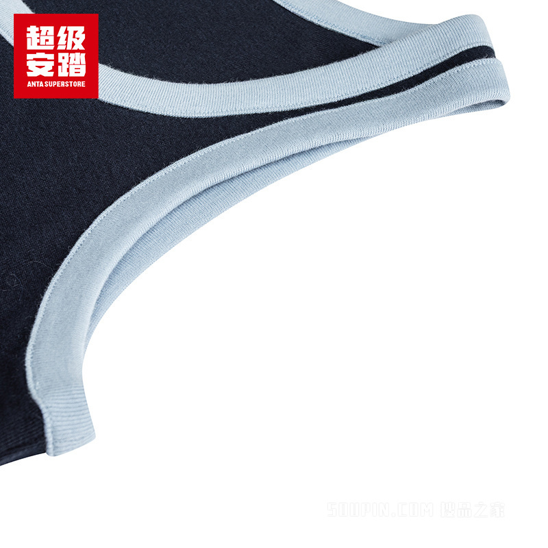 安踏运动生活系列潮流文化女子针织背心