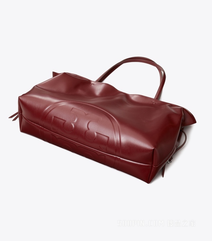 【新品】Ella 抽绳托特包 梅子色