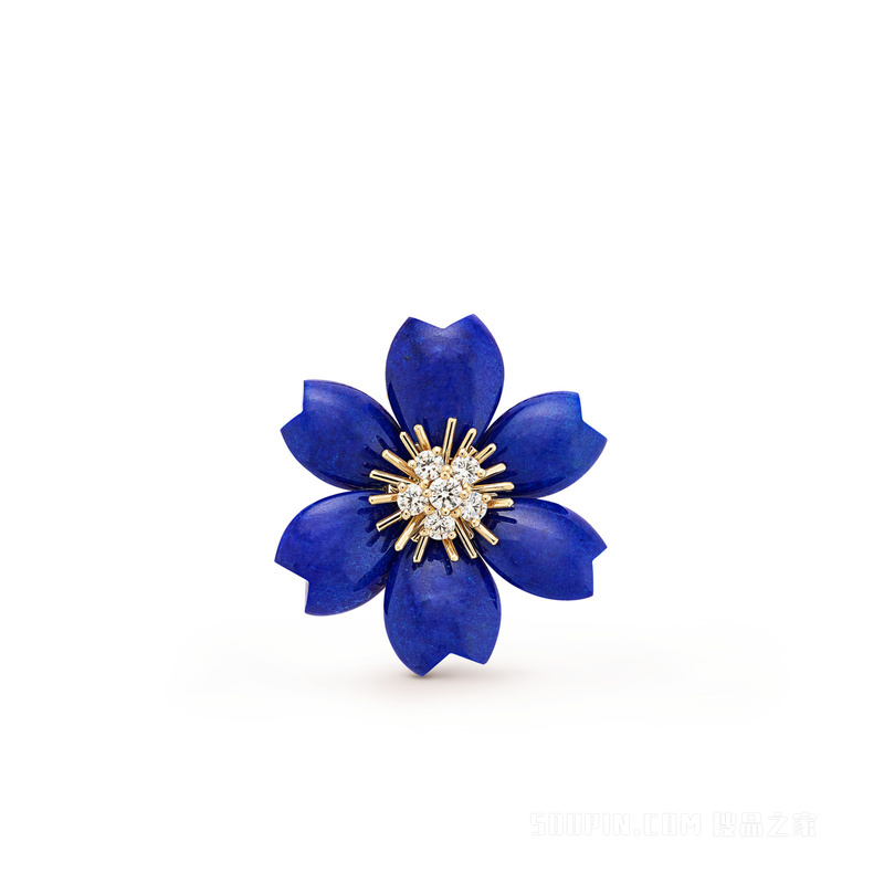 Rose de Noël吊坠胸针，小号款式