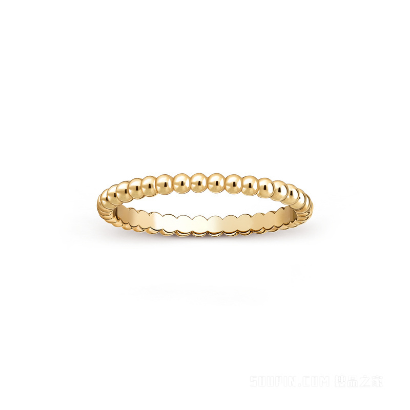 Perlée pearls of gold戒指，小号款式