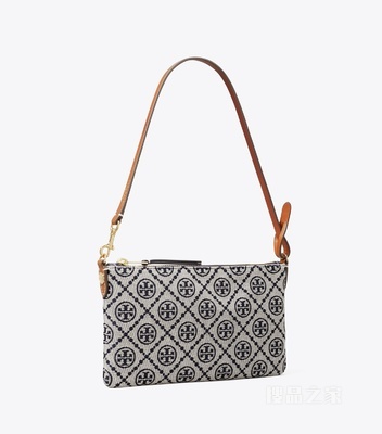 【线上专享】T Monogram 手提包 Tory 海军蓝