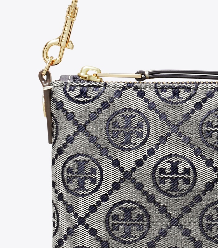 【线上专享】T Monogram 手提包 Tory 海军蓝